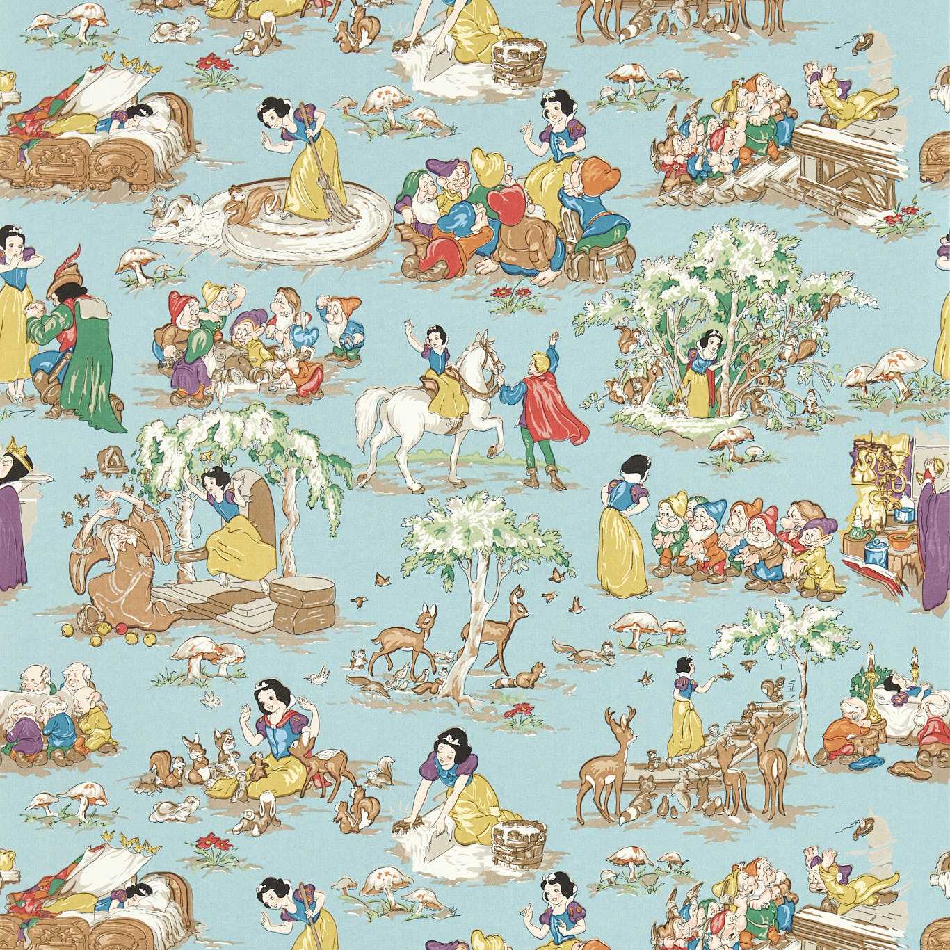 Sanderson x Disney Snow White Puddle Blue 217274