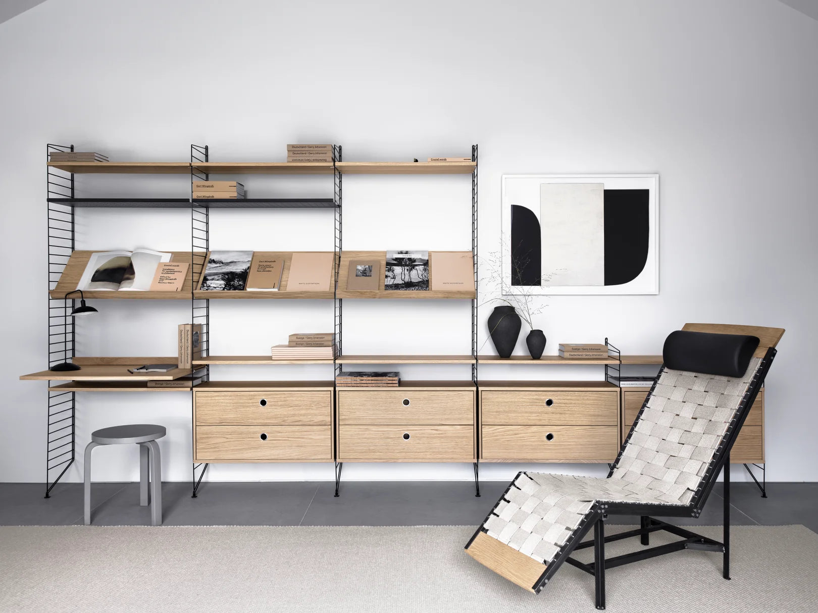 String Cabinet with two drawers