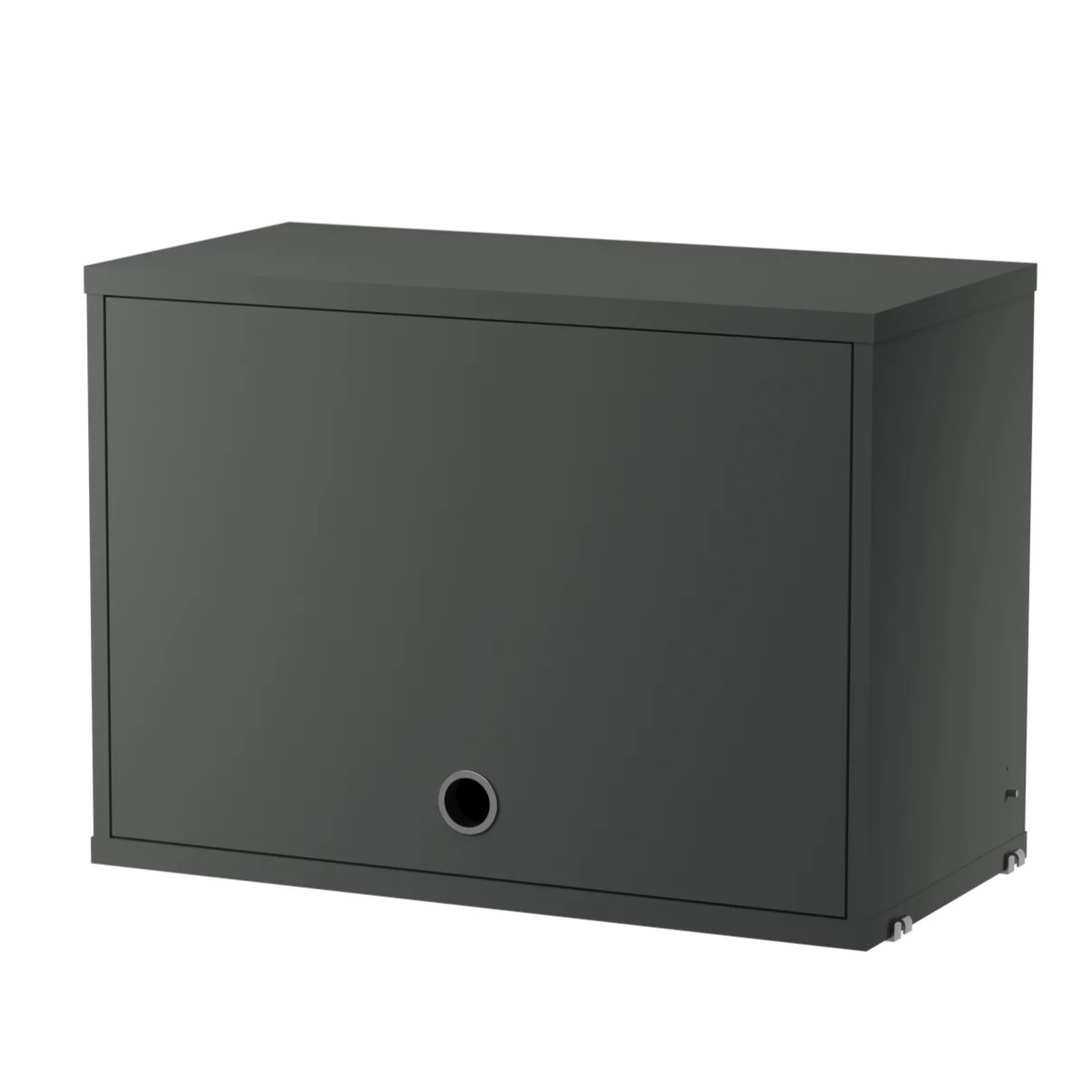 Cabinet with Flip Door 58x d30 x h42 cm Dark grey