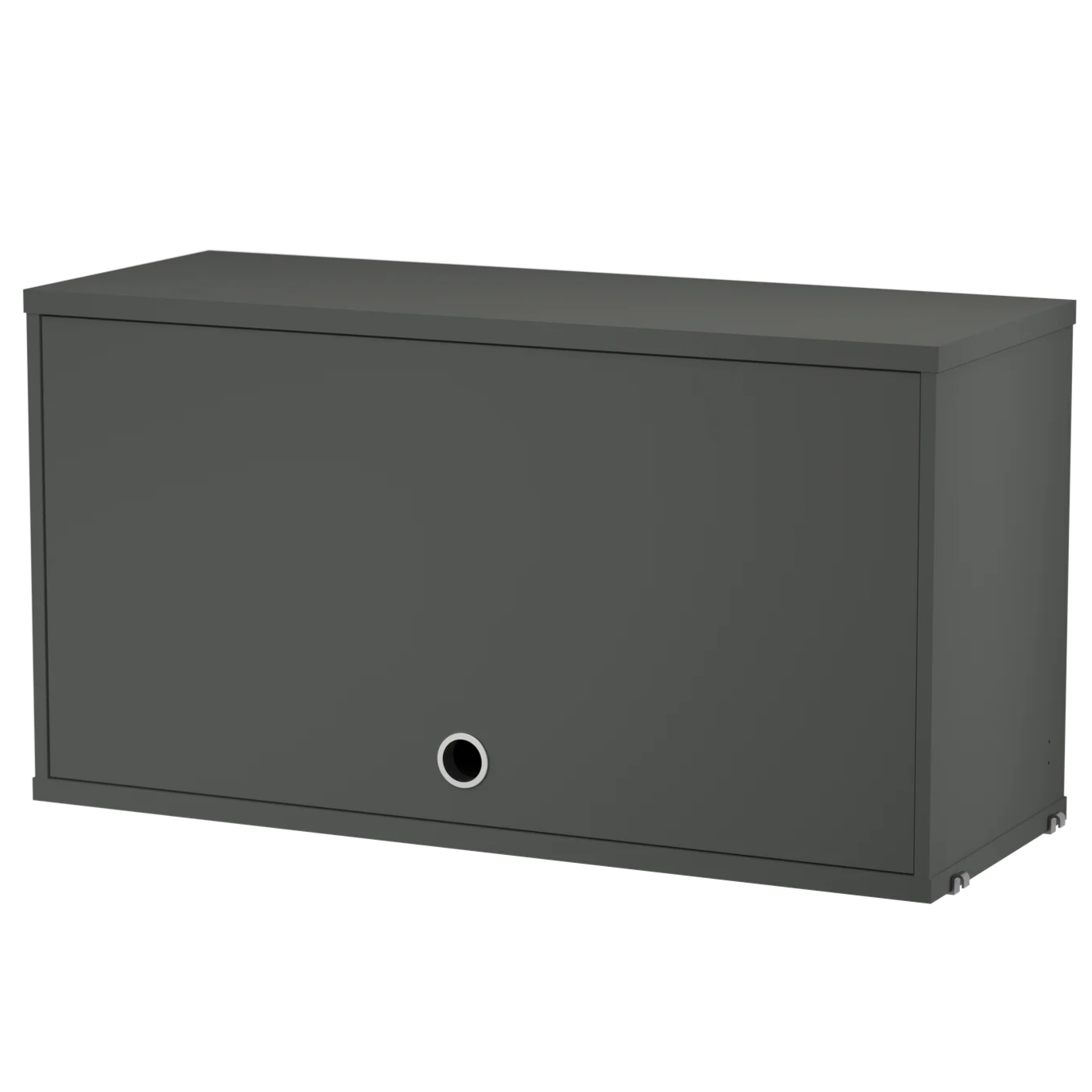 Cabinet with Flip Door w78 x d30 x h42 cm Dark grey