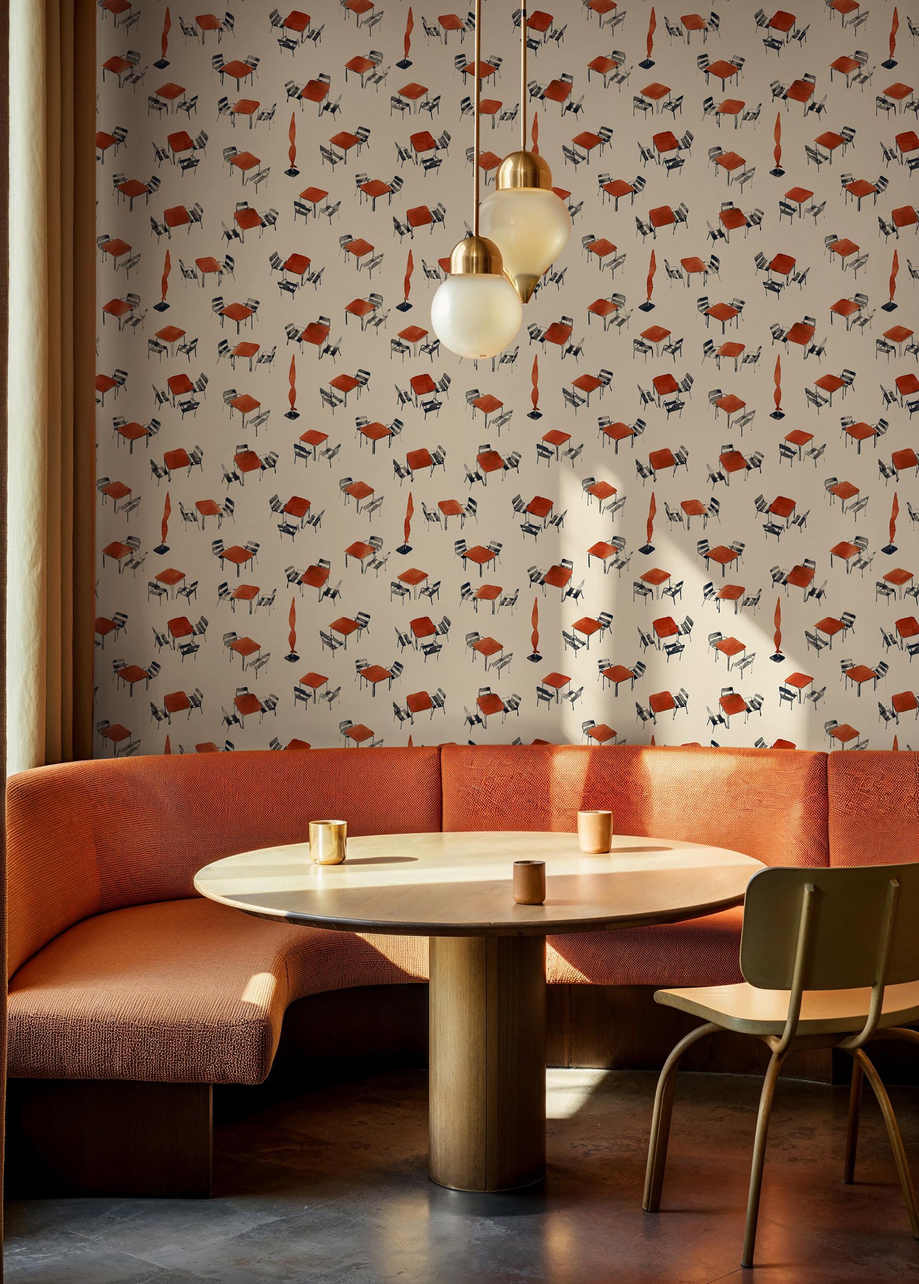 Tres Tintas behang Terraceo Beige SO5201-3