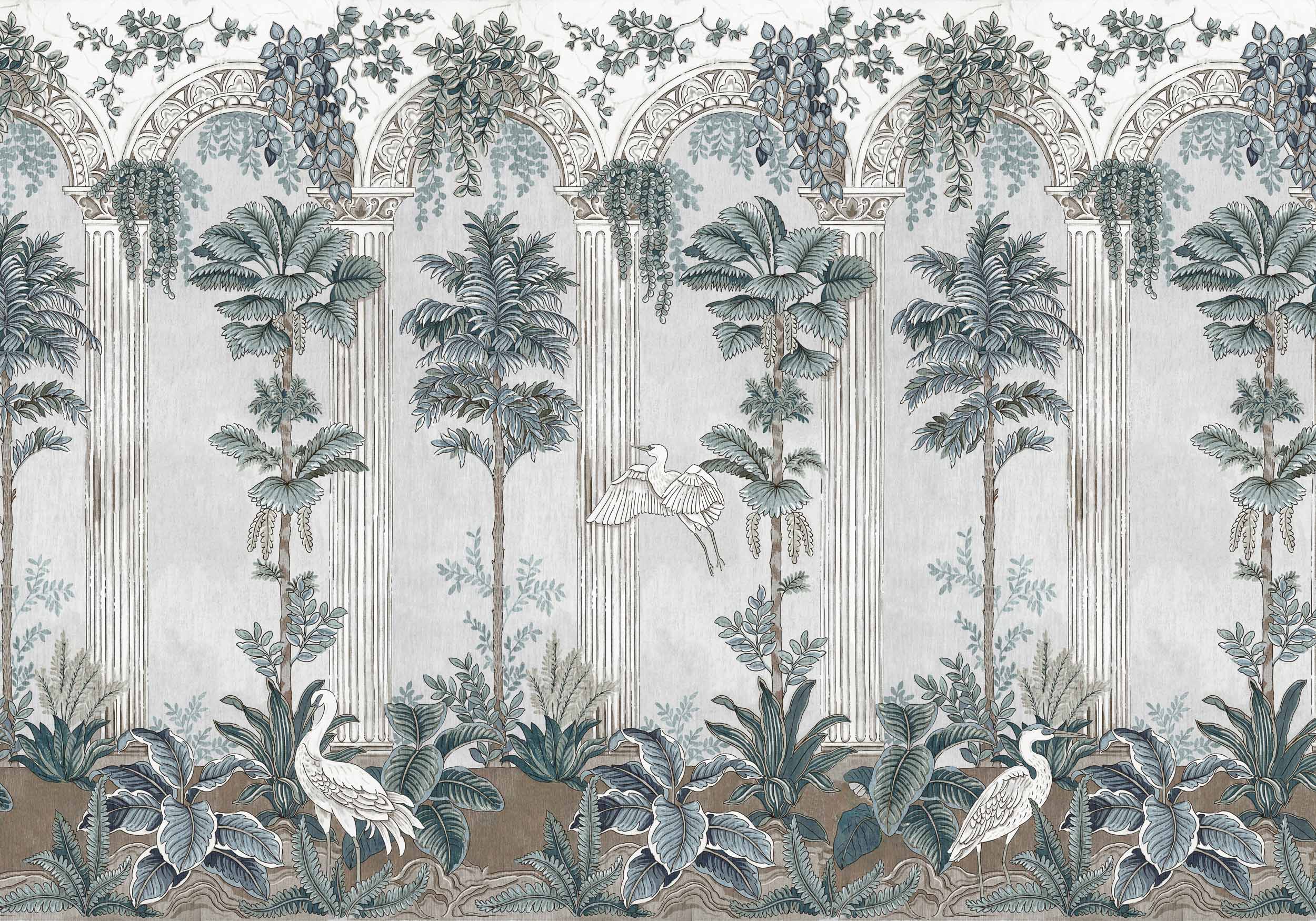 Coordonné behang Thermae Winter B00652