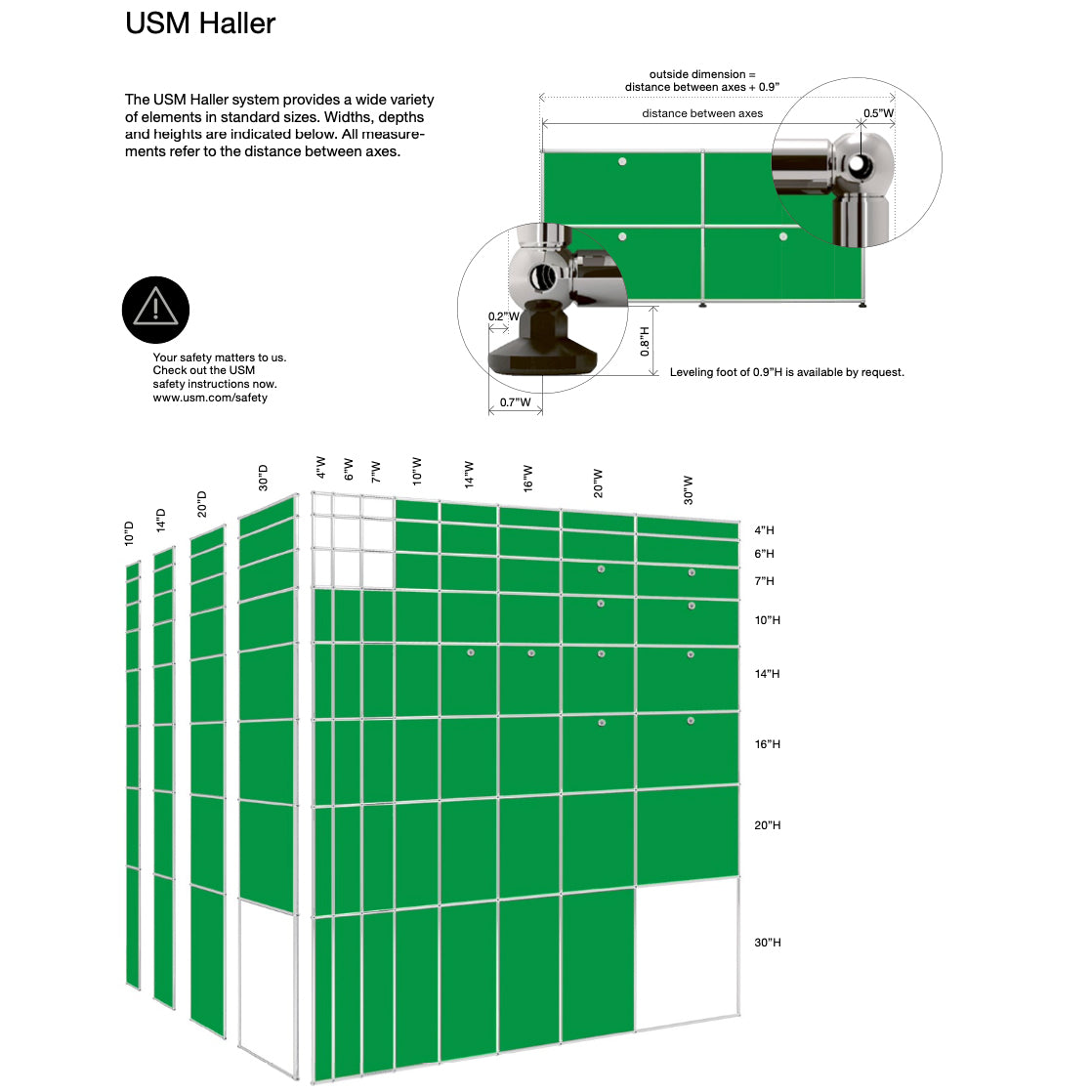 USM Haller maten