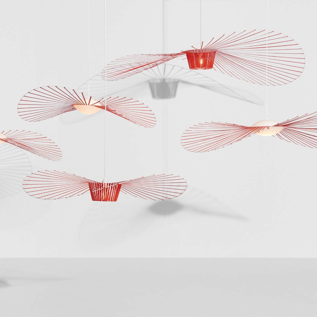 Petite Friture Vertigo Hanglamp Rouge Red - Limited Edition