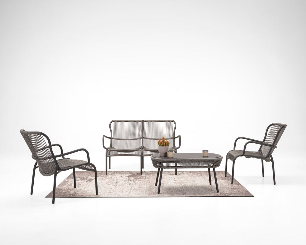 Vincent Sheppard Loop Lounge Chair set van 2