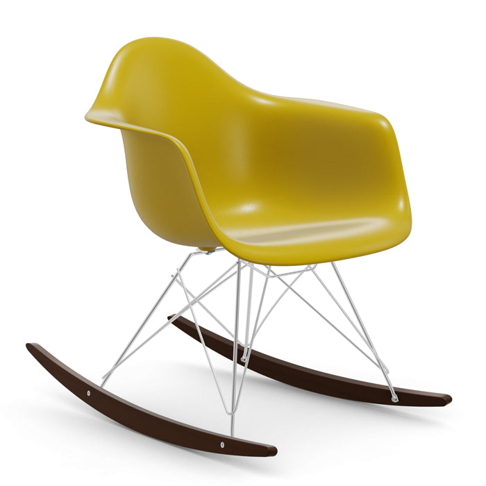 Vitra Eames RAR re Schommelstoel esdoorn donker