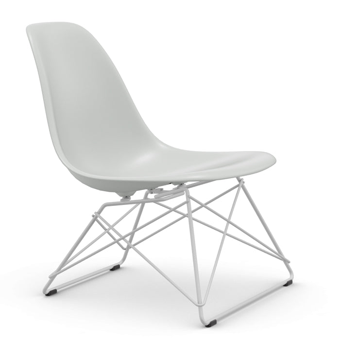 Vitra Eames Plastic Side Chair LSR wit onderstel