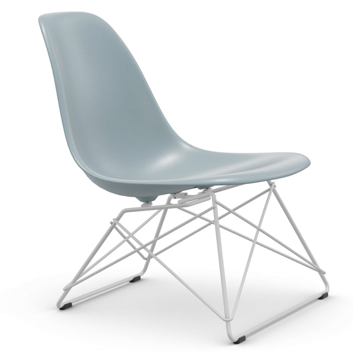 Vitra Eames Plastic Side Chair LSR wit onderstel