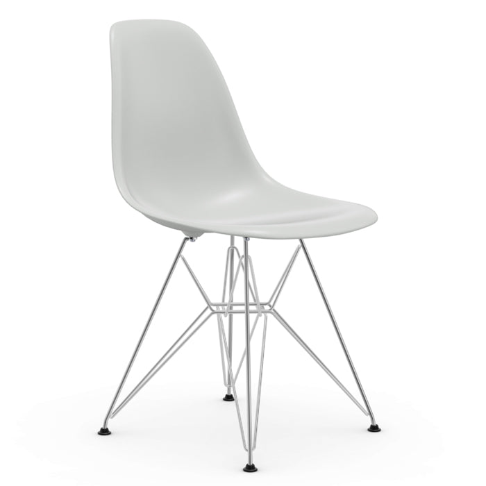 Vitra Eames DSR re stoel verchroomd onderstel