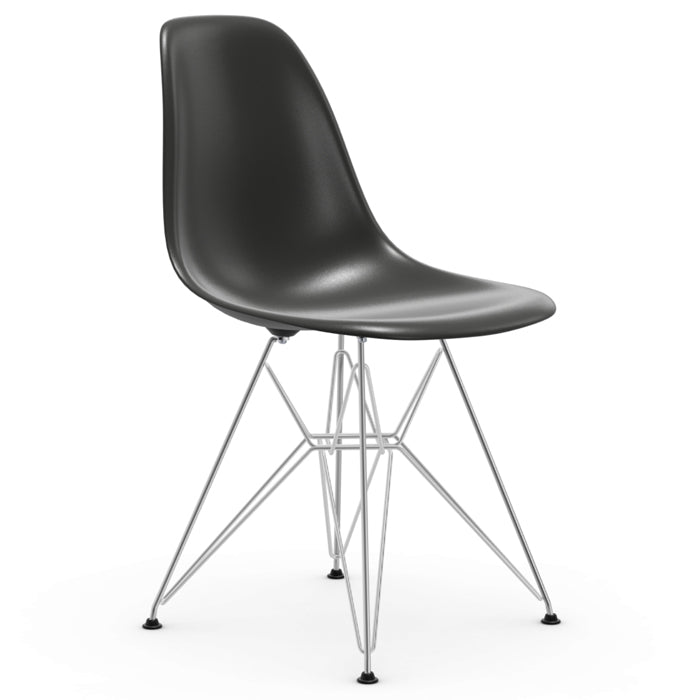 Vitra Eames DSR re stoel verchroomd onderstel