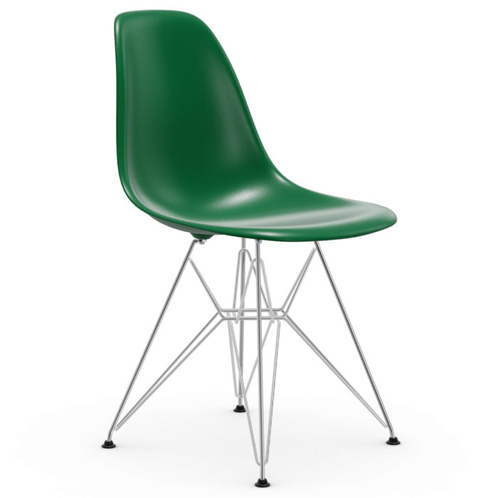 Vitra Eames DSR re stoel verchroomd onderstel