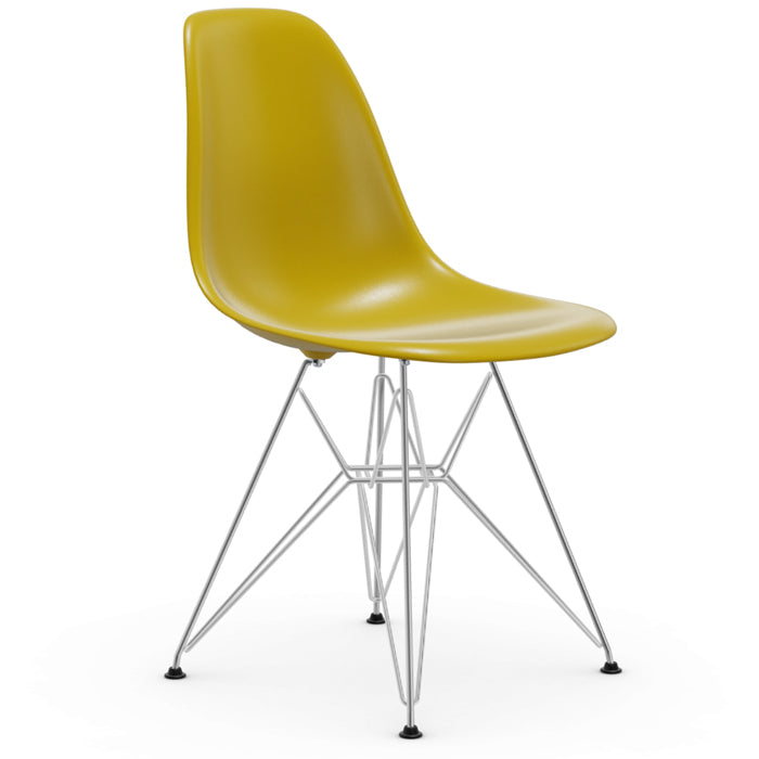 Vitra Eames DSR re stoel verchroomd onderstel