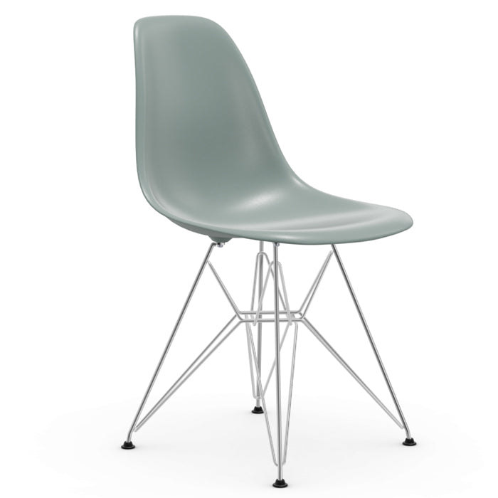 Vitra Eames DSR re stoel verchroomd onderstel