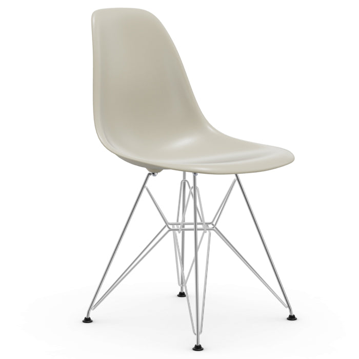 Vitra Eames DSR re stoel verchroomd onderstel