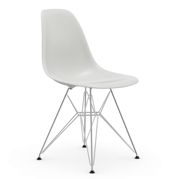 Vitra Eames DSR re stoel verchroomd onderstel