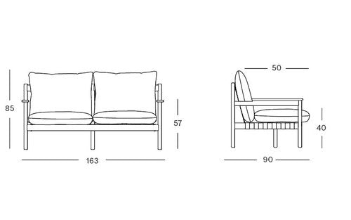 Vincent Sheppard Oda lounge sofa 2,5S