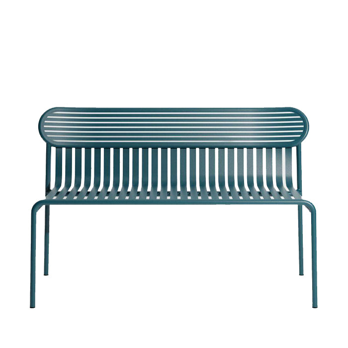 Petite Friture Week-end Garden bench ocean blue