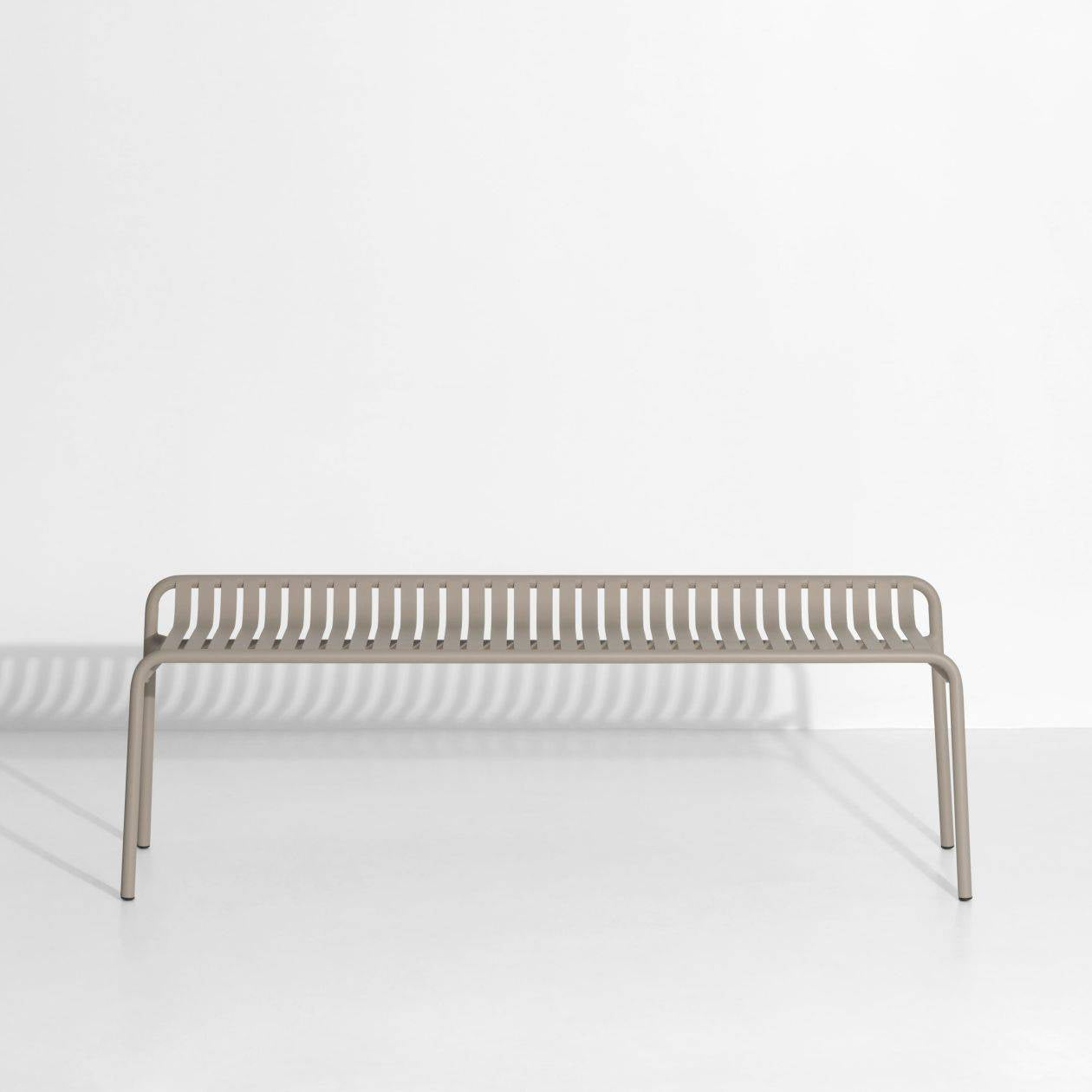 Petite Friture Week-end Garden bench low