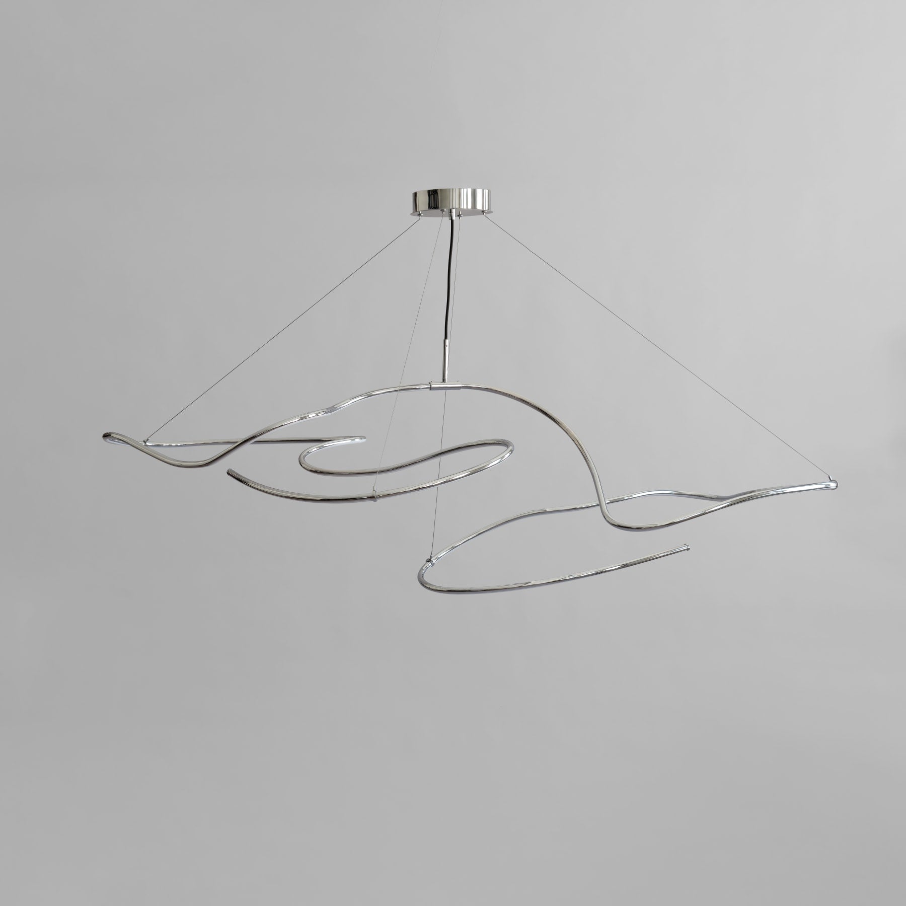 101 Copenhagen Ghost Chandelier Big - Chrome