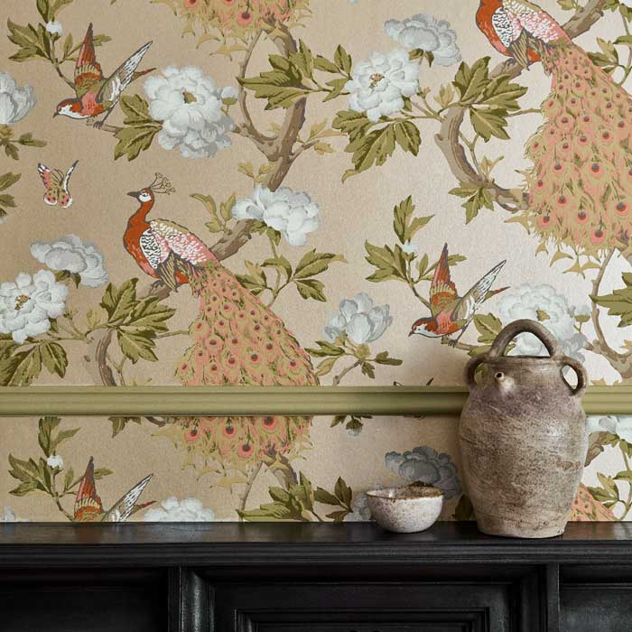 Little Greene Behang Pavona