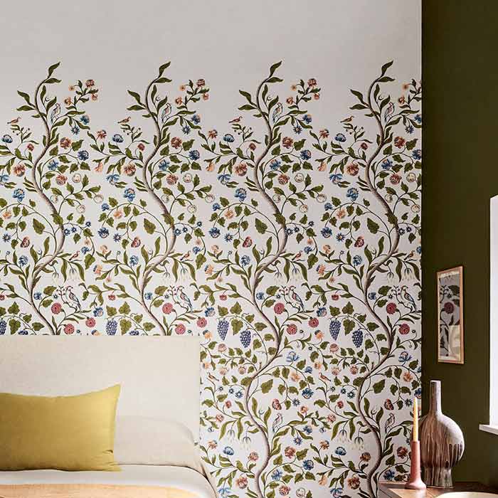 Little Greene behang Mandalay - Arbour
