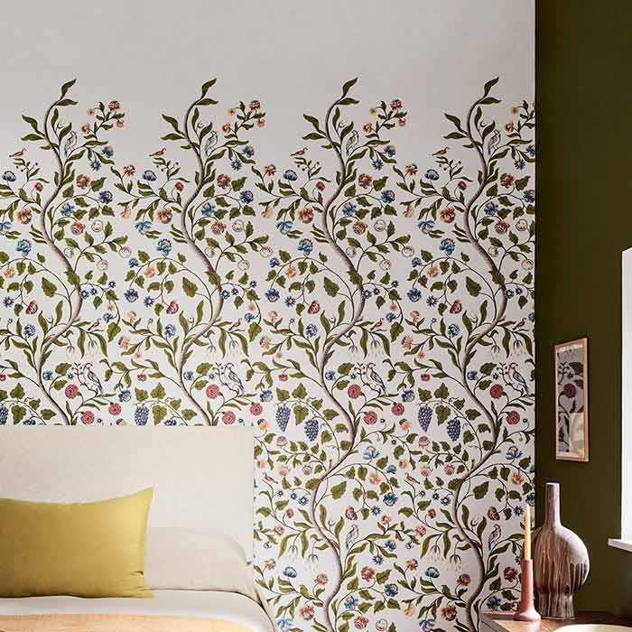 Little Greene behang Mandalay - Arbour