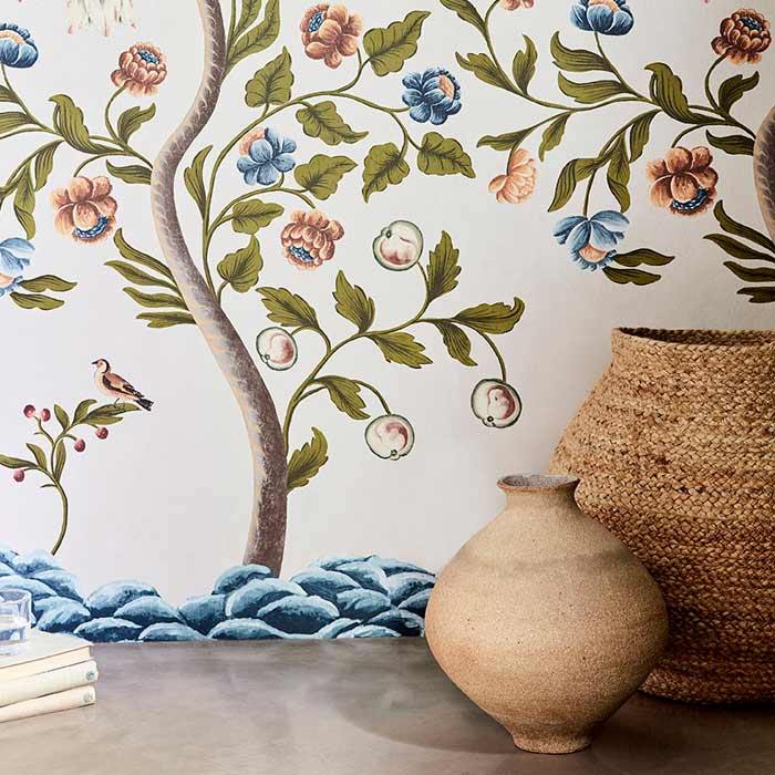 Little Greene behang Mandalay - Archipelago