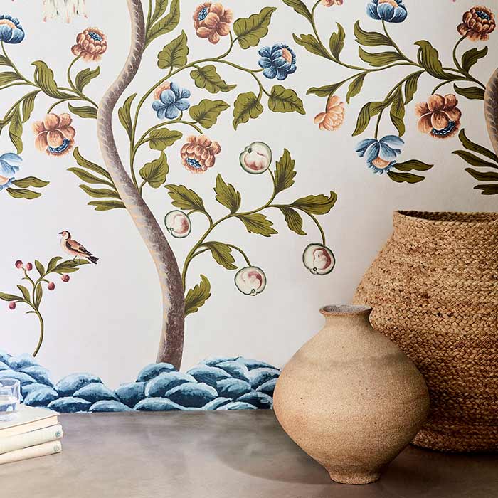 Little Greene behang Mandalay - Arbour
