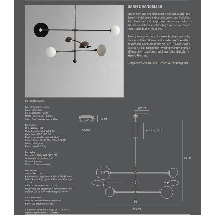 101 Sahn Chandelier