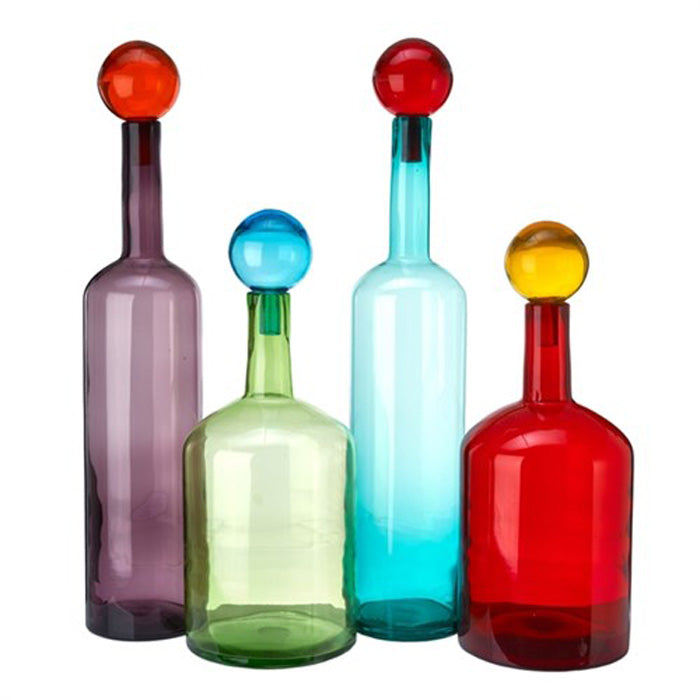 Pols Potten Bubbles & Bottles multi colour set 4