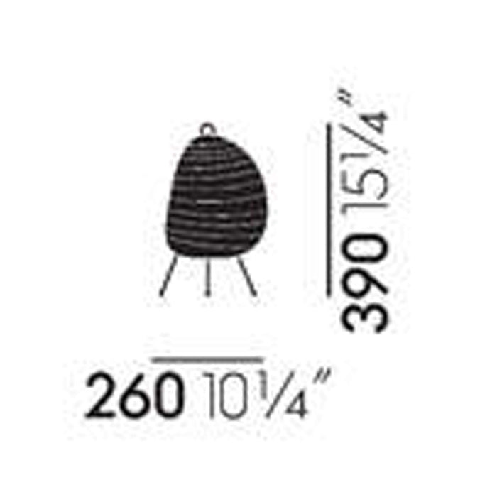 Vitra Akari 1N tafellamp