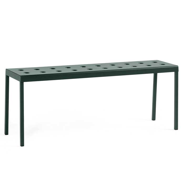 Hay Balcony bench dark forest