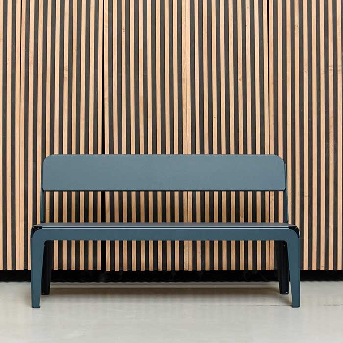 Weltevree Bended Bench tuinbank met rugleuning