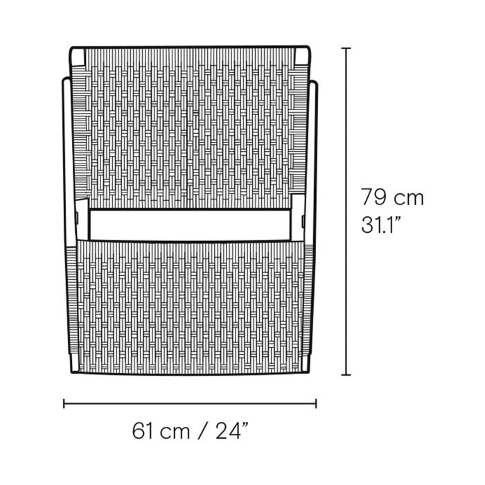 Carl Hansen & Søn outdoor Cuba chair