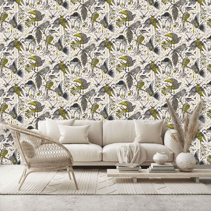 Clarke & Clarke behang Audubon Gold W0099/02