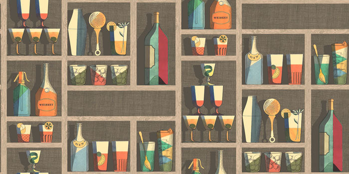 Cole and Son behang Cocktails 114/23043