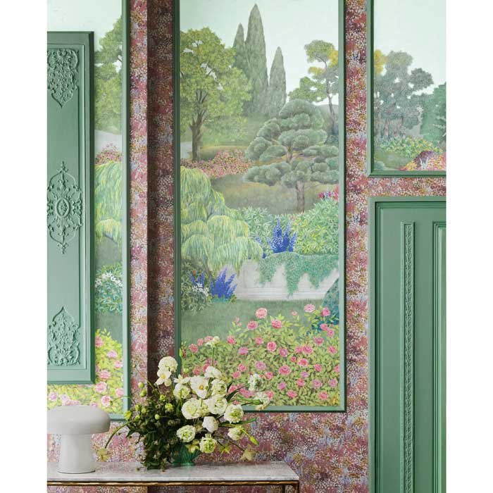 Cole and Son behang Petite Fleur Peach & Blush 120/2005