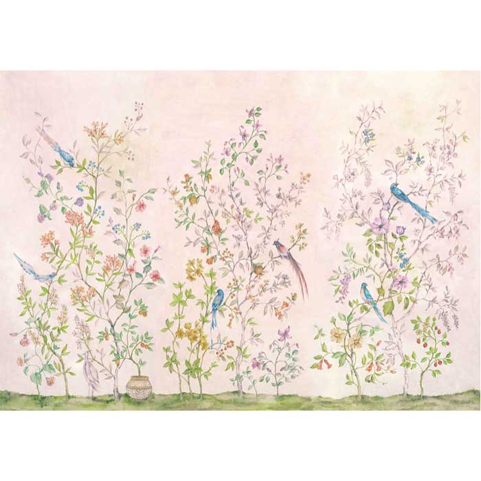 Coordonne Tea garden pink 8800122