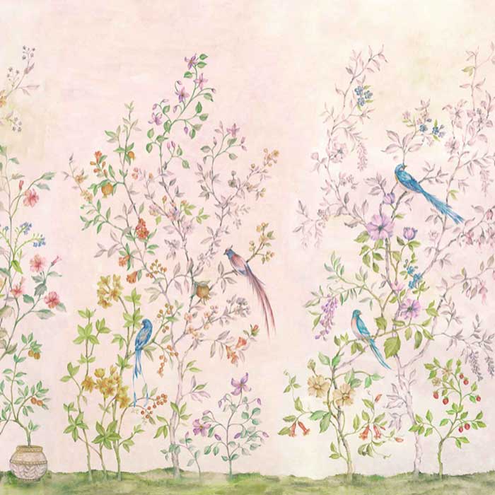 Coordonne Tea garden pink 8800122