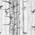 Coordonné behang Birch Trees Grey