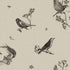 Coordonné behang Sweet birds Black