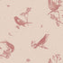 Coordonné behang Sweet birds Rose