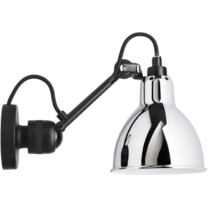 DCW Lampe Gras N304 black chrome