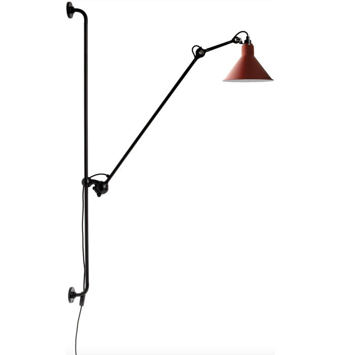 DCW Editions lampe gras N214 wandlamp rood