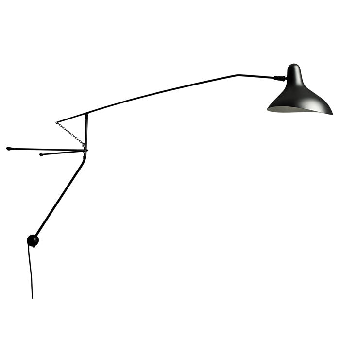 DCW Editions Mantis BS2 wandlamp zwart