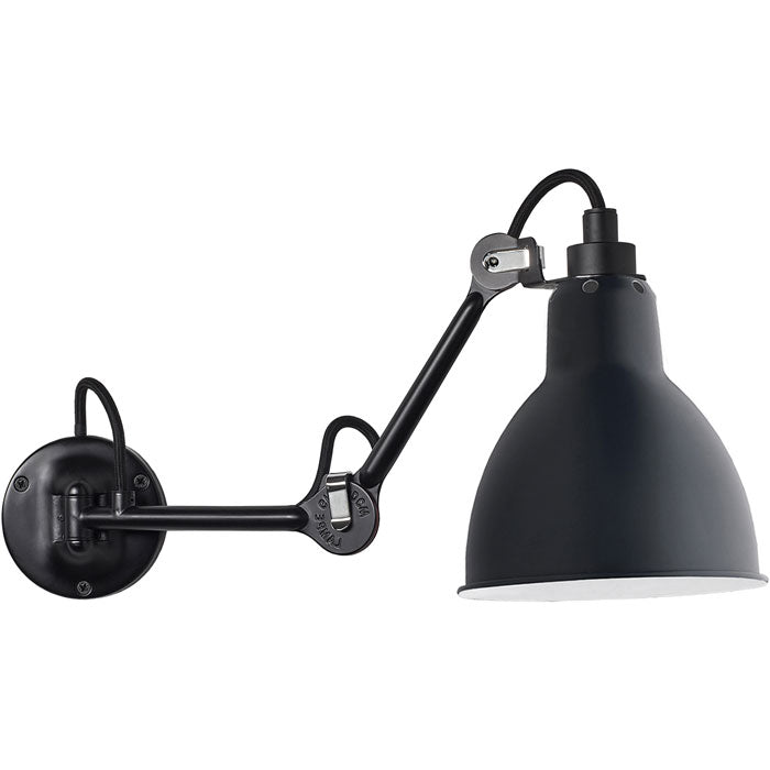 DCW éditions Lampe Gras N204 wandlamp zwart