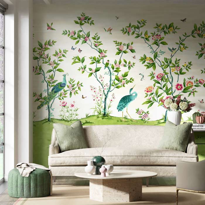 FLORENCE favorite_border WALLPAPER Diane Hill logo FIG BLOSSOM/APPLE/PEONY 112891