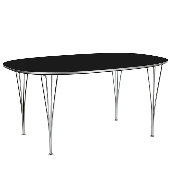 Fritz-hansen-Super-elliptical-Table-Series_B616_613_Black_Chrome