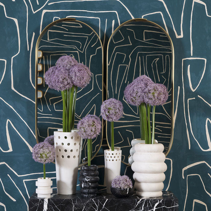 Kelly Wearstler Graffito teal pearl GWP 3501.53