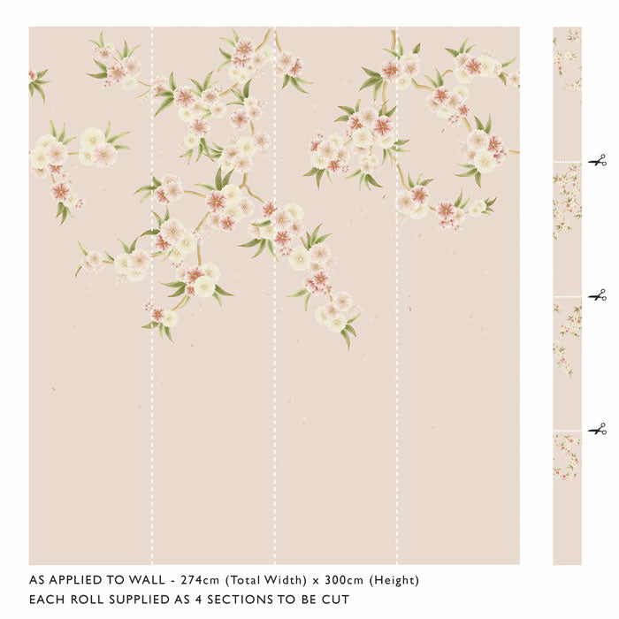Harlequin behang Rosa Blush Pearl/ Peony/ Meadow 112887